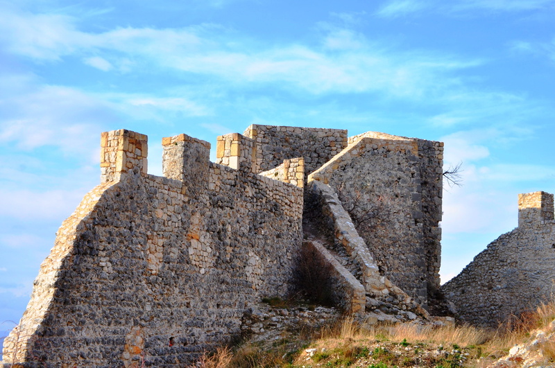 day, damaged, Castle, sky, sunlight, nature, cultural, ancient civilization, castle kosaca, Kosaca, 4K, heritage, old, archaeology, attraction, solid