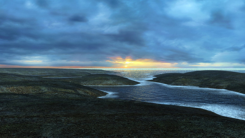 beach, sky, nature, tranquil scene, outdoors, non-urban scene, sunset, water, nature hd  for pc download 1920x1080, land, sea, cloud - sky, scenics - nature