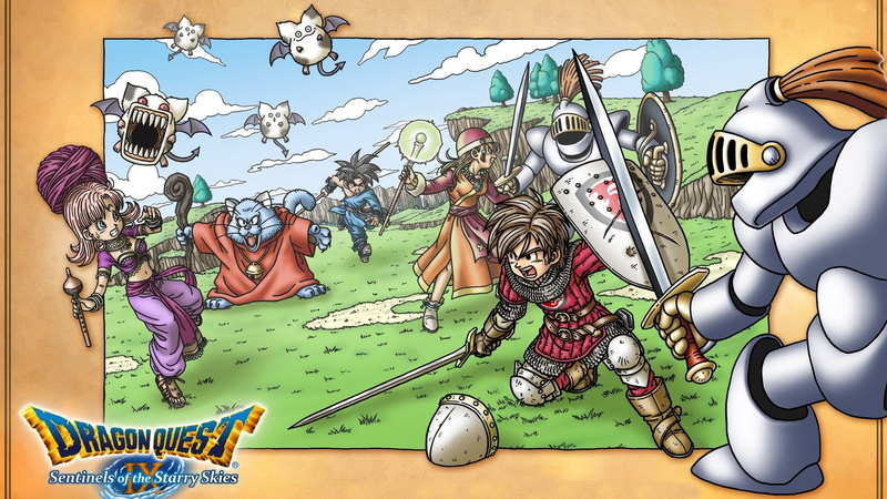 dragon quest ix sentinels of the starry skies, 1080P