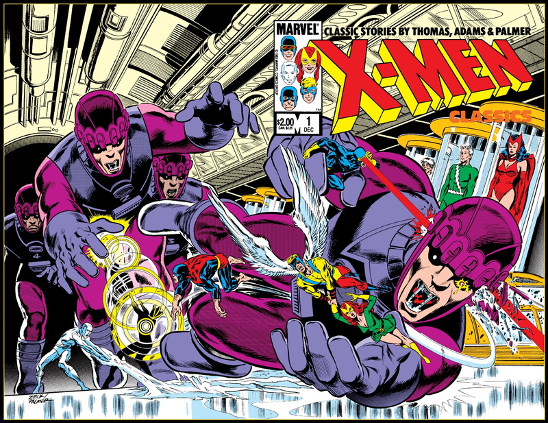 X-Men, comics, 2K, Cyclops, Sentinel, Angel (Marvel Comics), Iceman, Havok