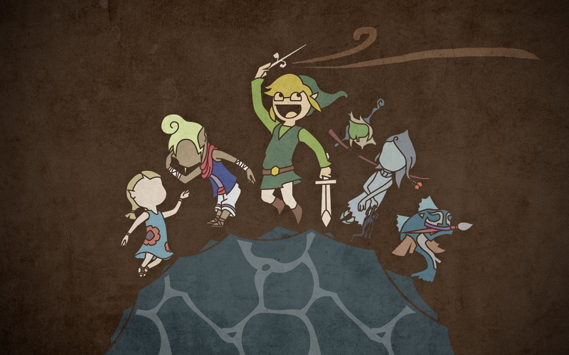 720P, Tetra (The Legend Of Zelda), Fishmen (The Legend Of Zelda), Aryll (The Legend Of Zelda), Link, Fairy Queen (The Legend Of Zelda), The Legend of Zelda: The Wind Waker