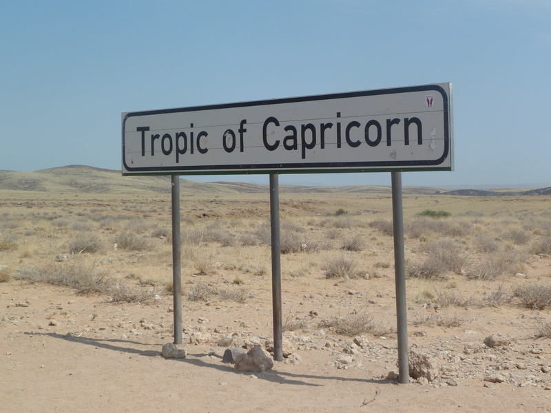day, information, land, namibia, 4K, scenics - nature, tropic of capricorn, information sign, road sign, communication, travel, text, western script, environment