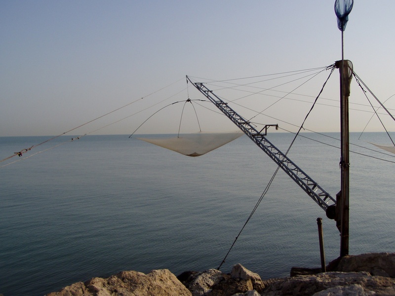 outdoors, fishing industry, libra, mode of transportation, rope, tranquil scene, no people, transportation, silhouette, scenics - nature, fishing, 1080P