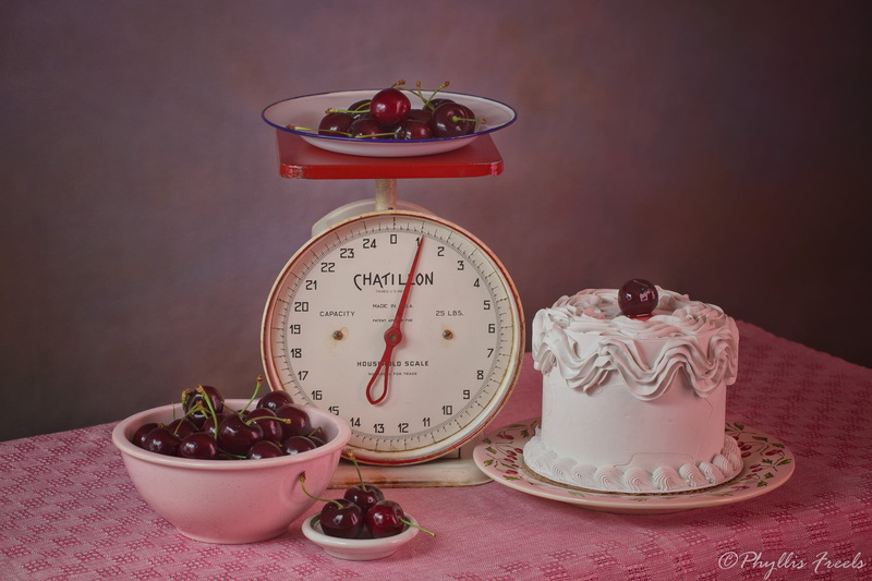 berries, still life, style, cherry, Libra, 1080P, tori