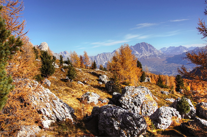 summit, view, clouds, foresight, tranquil scene, distant view, rock, tranquility, mountains, solid, good view, mountain group, outdoors, nature, panorama