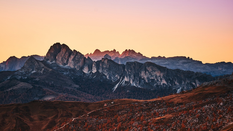 Giau Pass, Mountain, 5K, Mountains, Dolomites