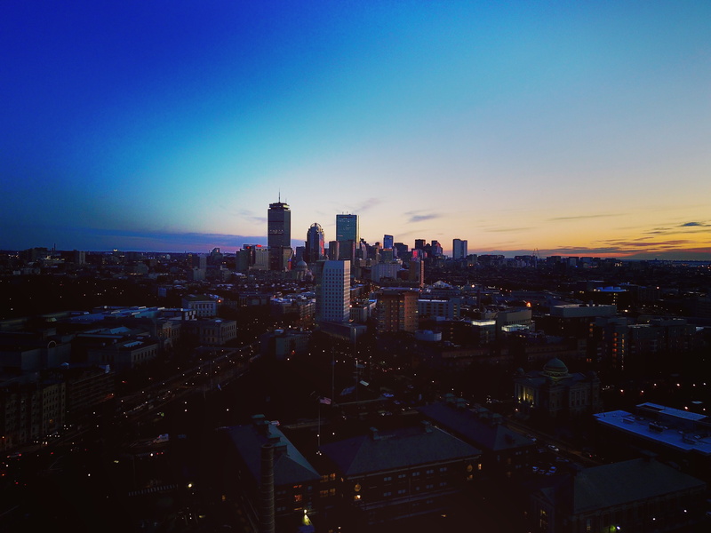 high angle view, nature, prudential center, cityscape, landscape, city, modern, prudential, wentworth institute of technology, bostonstrong, office building exterior