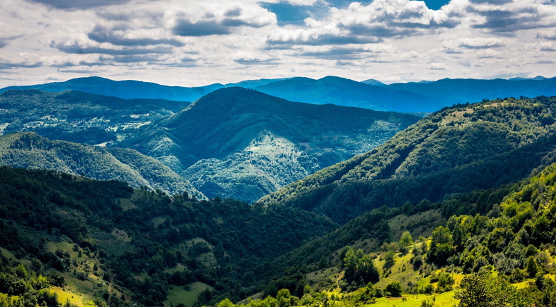 outdoors, trees, no people, sky, natural, Nature, plant, Landscape, mountain range, 2K, mountain, remote, tranquil scene, non-urban scene, green, environment