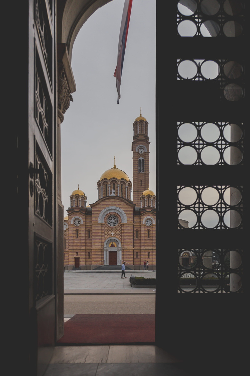 hrist spasitelj, place of worship, concrete, outdoors, sky, human, steeple, belief, travel destinations, clock tower, person, building, tower, travel, incidental people
