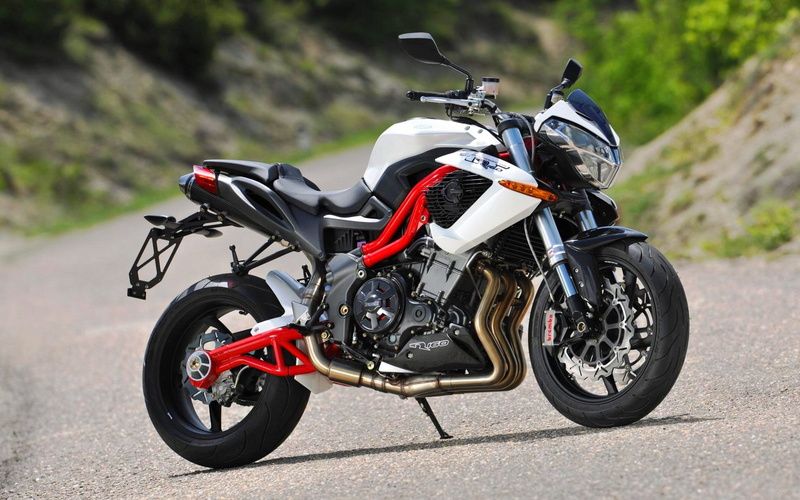leather, riding, ride, transportation, red, bike, first, focus on foreground, land vehicle, white, sports helmet, nature, Benelli, motorcycle, stationary