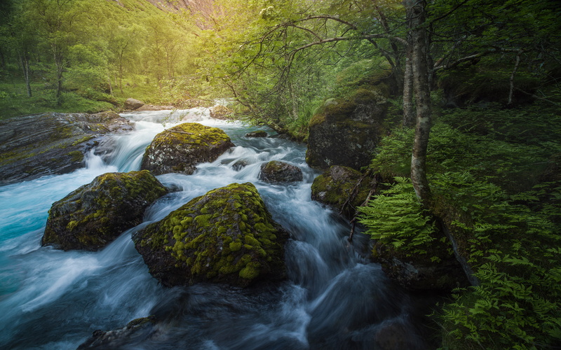 tablet, isterdalen, phones, summer, landscape, hd, valleys, romsdalen, 4K, nature, desktop, mobile, istra, computer, norway, river