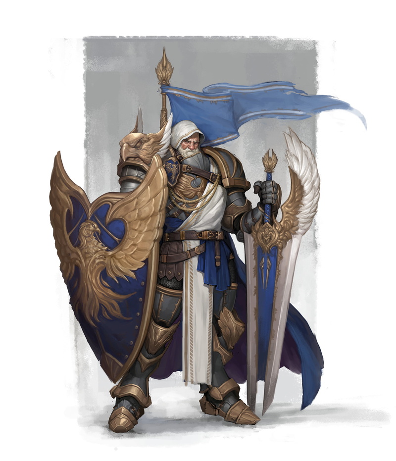 men, hoods, shield, weapon, gold, banner, warrior, drawing, beard, 1080P, armor, flag, sword