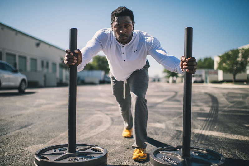 city, black, nature, transportation, full length, sport, exercise, young adult, 2K, adult, effort, architecture, weights, human arm, sweating, front view