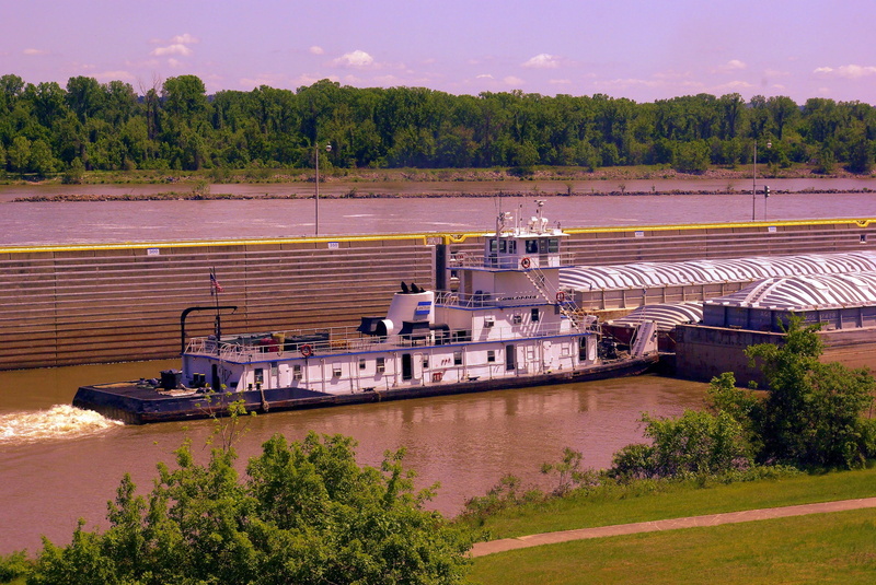 summer, industrial, industry, plant, 2K, tug, maritime, transport, freight transportation, barge, water, mode of transportation, afternoon, built structure