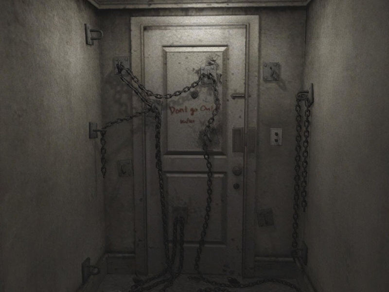 Silent Hill, Door, Lock, 480P