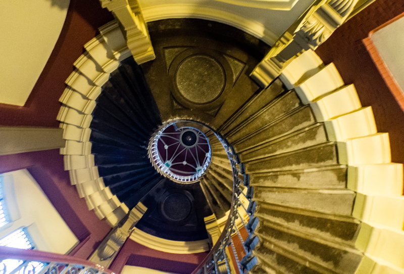diminishing perspective, directly above, built structure, building, spiral, 2K, travel destinations, no people, ornate, design, the past, netherlands