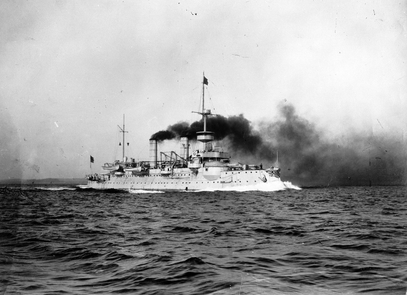 Warships, 1080P, German Navy, SMS Hagen, Coastal Defence Ship