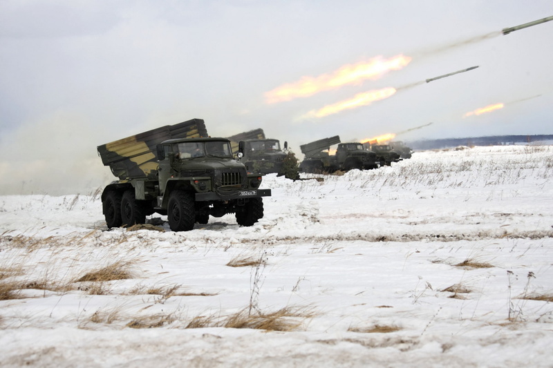 Truck, Vehicle, Rocket Launcher, 1080P, BM-21 Grad, Military