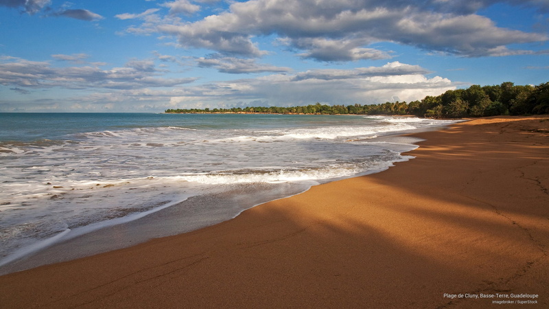 terre, guadeloupe, 2K, Beaches, de, basse, plage, cluny