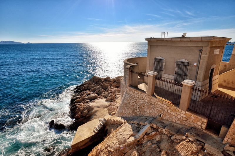 france, calanques, sea, panorama, corniche, marseille, 1080P, nature, provence, panoramic, beach, rivages, prado, plage