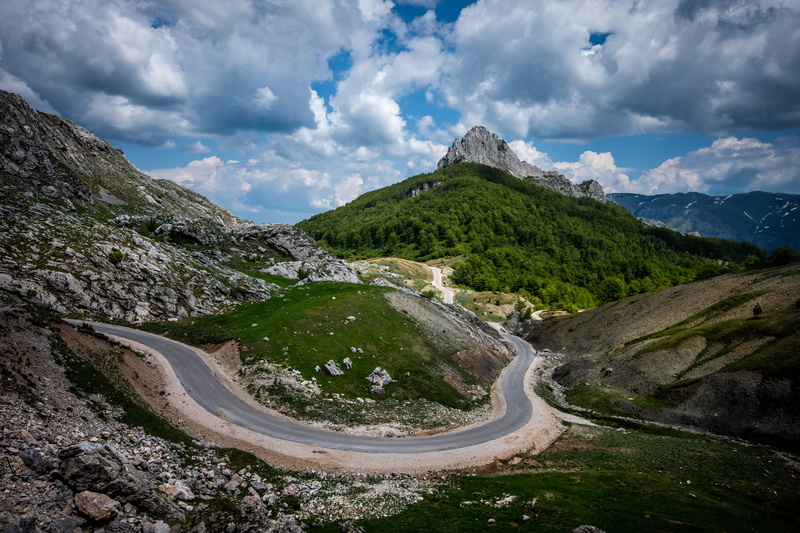 balkans, forest, day, mountain range, nature, idyllic, tranquil scene, winding road, landscape, herzegovina, plant, mountain road, environment, mountain