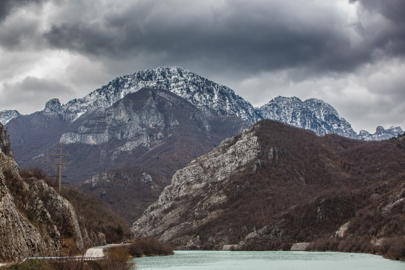 water, travel, outdoors, non-urban scene, bosnia-herzegovina, Mountain, landscape, no people, beauty in nature, lake, sky, scenics - nature, Bosnia, cold temperature
