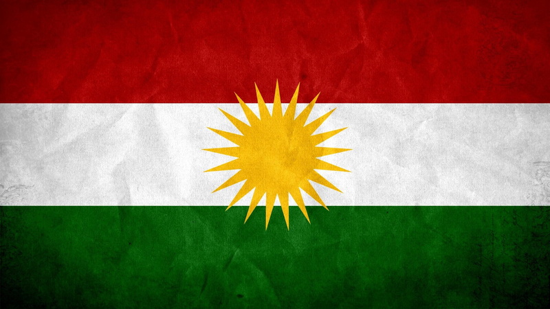 green, 1080P, flag, white, kurdistan, 3d and abstract