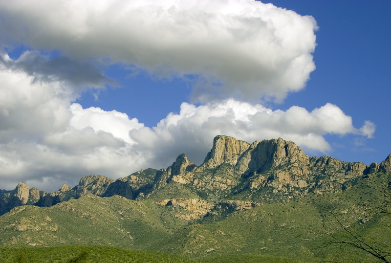 cloud - sky, nature, scenic, outdoors, arizona, land, non-urban scene, formation, catalina mountains tucson, mountain range, solid, no people, tranquil scene