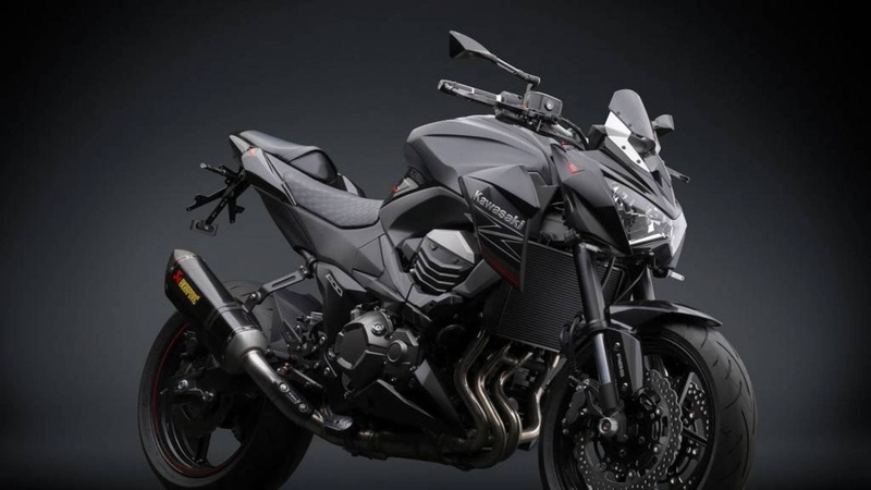 moto, kawasaki, 1080P, japonesa, negra