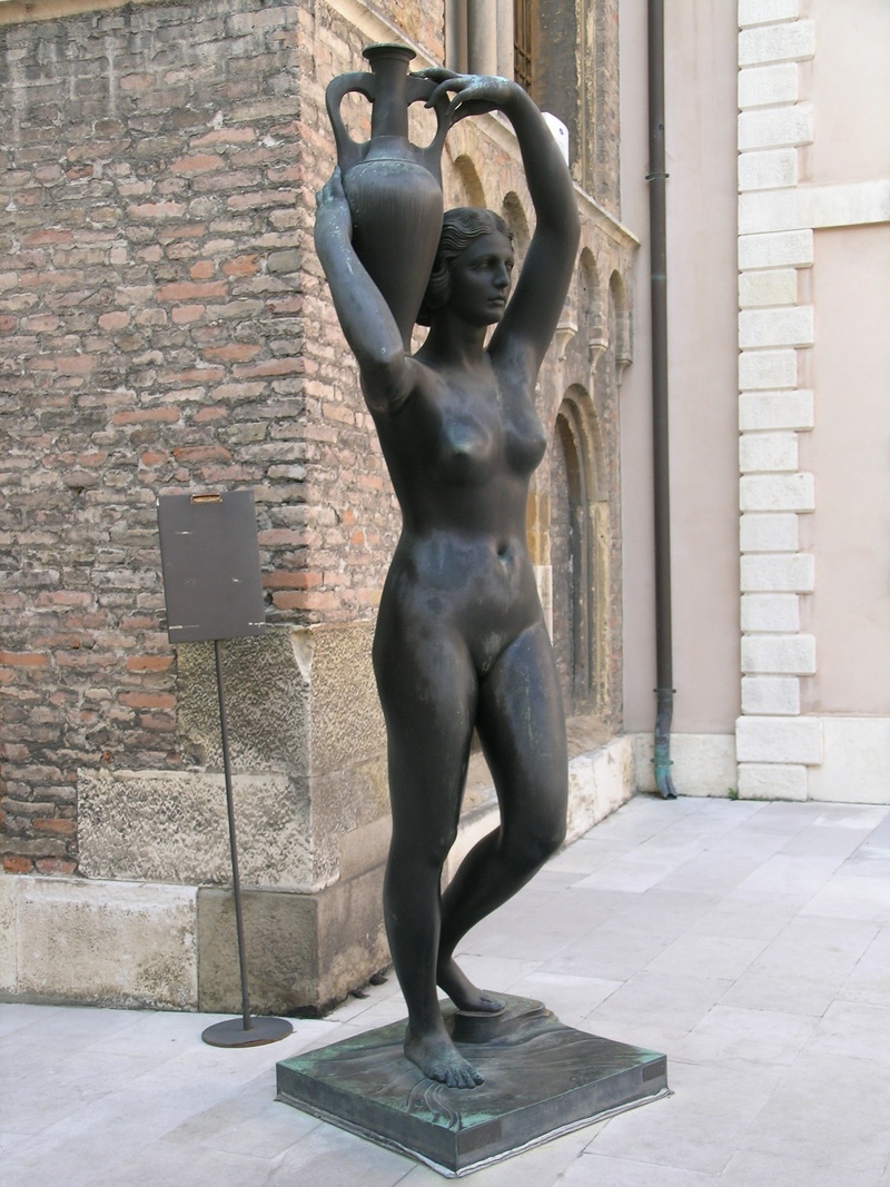 veneto, building, padova, human representation, male likeness, architecture, day, female likeness, art, wall - building feature, 2K, art and craft, italy