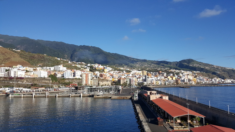 water, architecture, la palma, outdoors, built structure, sea, 5K, nature, house, transportation, city, building exterior, santa cruz de la palma, cruise