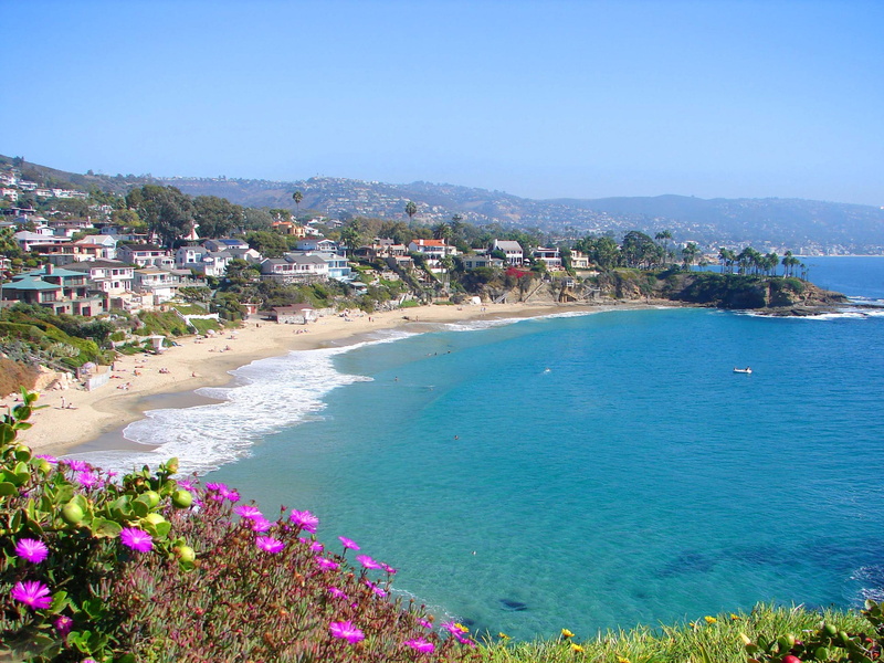 County, water, 1080P, City, body, Orange, Beach, cities