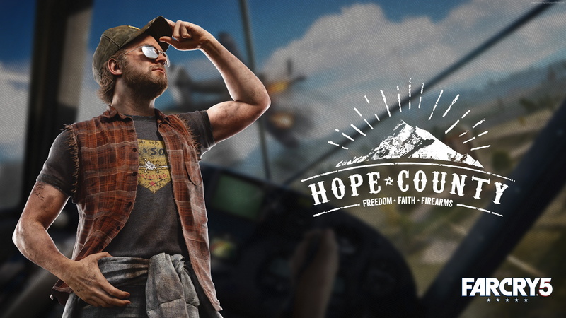 Think Divine, Hope County, Far Cry 5, 4K, 4K, poster