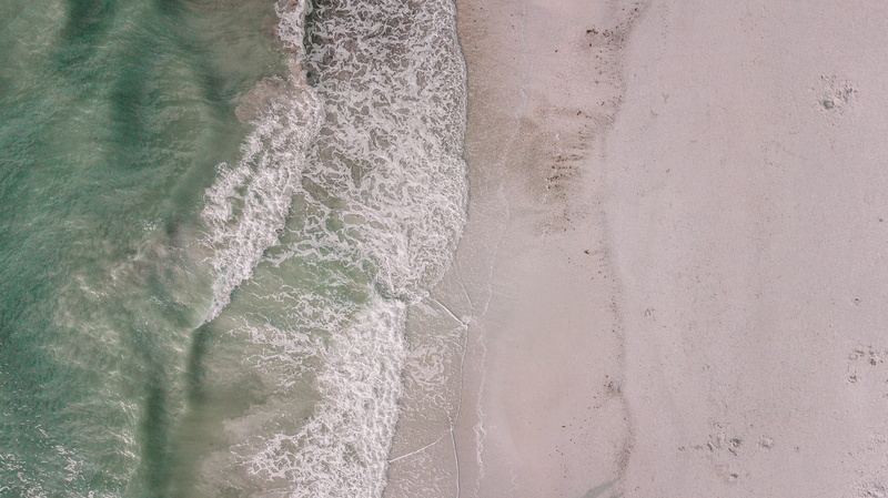 seashore, outdoors, sand, power in nature, shore, day, land, top view, waves, motion, aerial photography, sea, aerial view, scenics - nature, photo, water