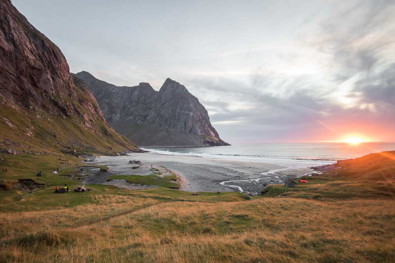 sea, mountain peak, calm, field, beauty in nature, shore, idyllic, ocean, tranquil scene, sandy, nature, near, relaxation, sky, tranquility, outdoors, no people