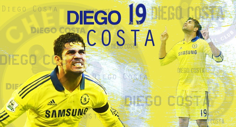 men, 720P, soccer, Chelsea FC, Diego Costa