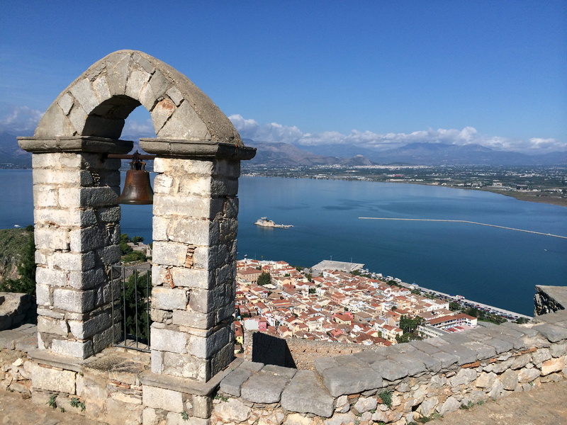 outdoors, sky, cityscape, the past, landmark, Greek, Greece, wall, island, Castle, fortress, city, no people, blue, bay, mediterranean, nature, arch, Island