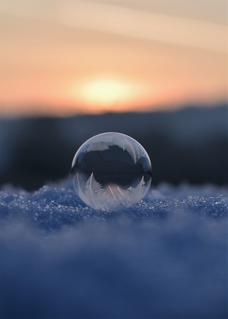 frozen, tranquil scene, morgenrot, wintry, beauty in nature, cloud - sky, landscape, transparent, icy, sea, no people, eiskristalle, hardest, spherical
