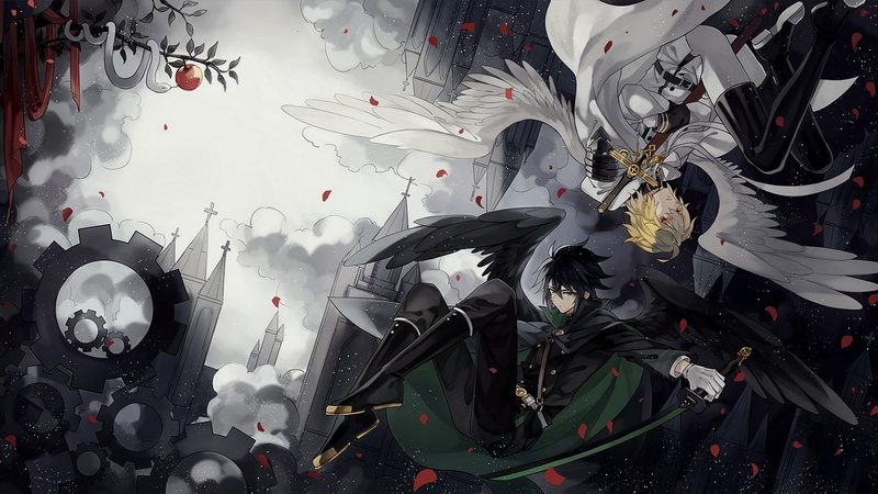 Yūichirō Hyakuya, Seraph of the End, 1080P, Mikaela Hyakuya, Anime