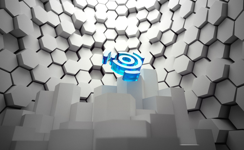 repetition, Ubuntu, geometric shape, indoors, Computers, connection, hexagon, nature, shape, blue, illuminated, Logo, built structure, 2K, Linux, lighting equipment