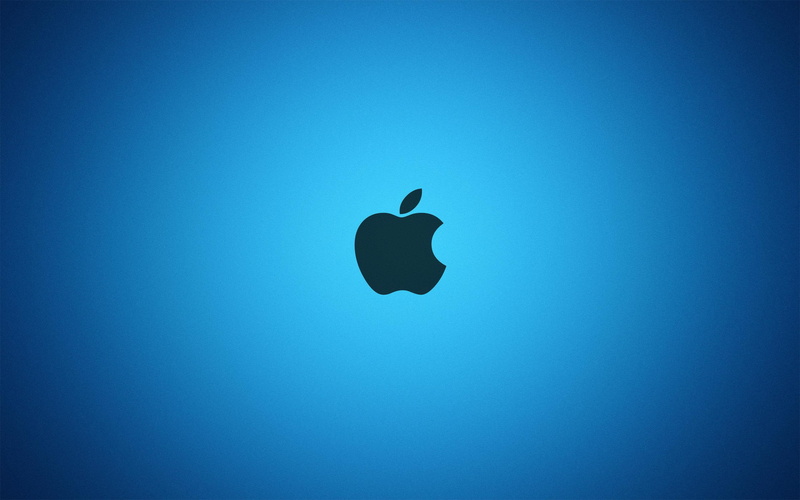 picture, blue, apple, gallery, 2K