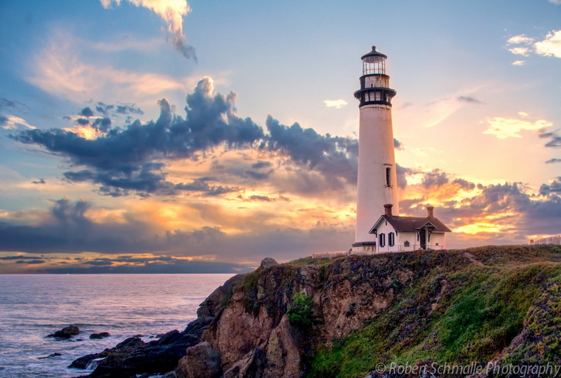 phares, ocean, nature, coast, 1080P, semaphore, lighthouse