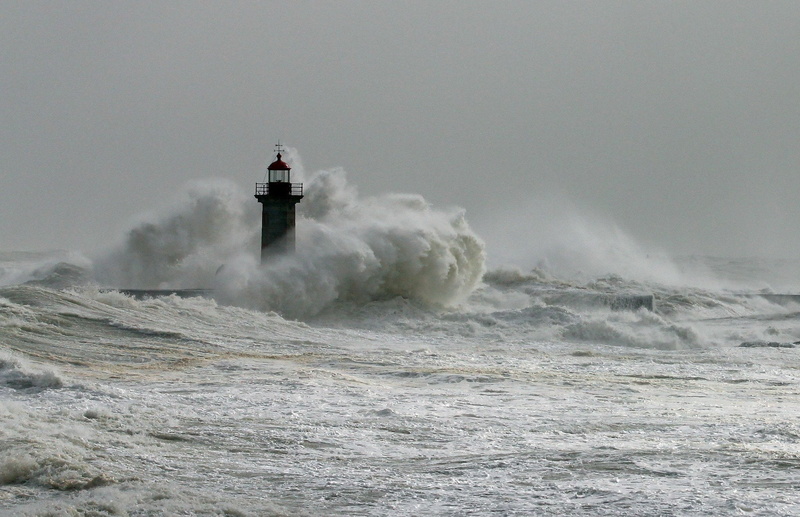 semaphore, lighthouse, nature, ocean, phares, coast, 1080P
