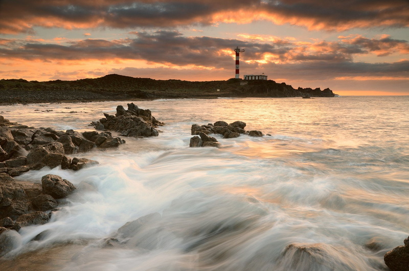 720P, lighthouse, phares, ocean, coast, semaphore, nature