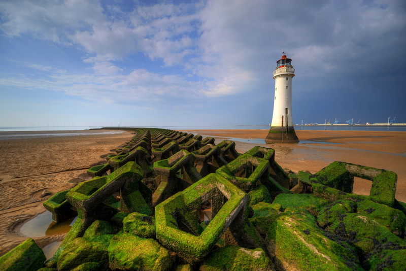 ocean, nature, phares, coast, lighthouse, 1080P, semaphore