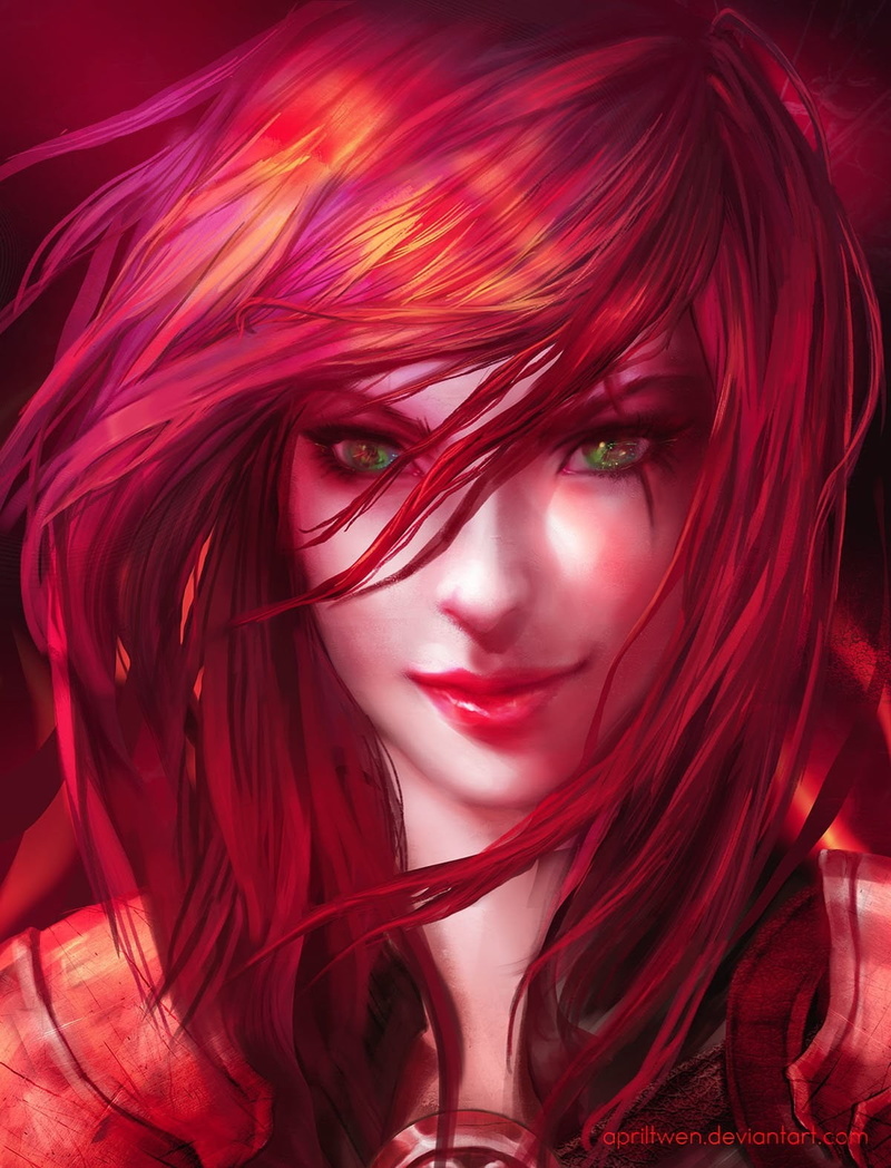 women, pink color, human face, adult, woman, red, human hair, young women, League of Legends, redhead, one person, portrait, beauty, make-up, Katarina du Couteau