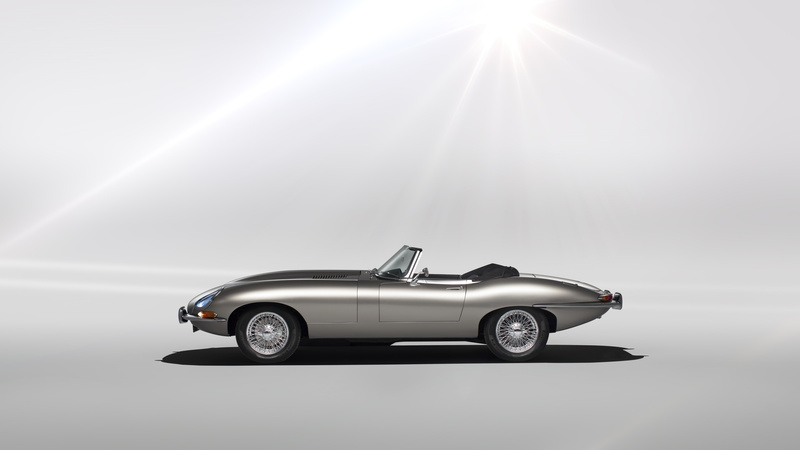 luxury car, 8K, jaguar, 8k uhd, classic car, electric car, jaguar e-type, jaguar e-type zero