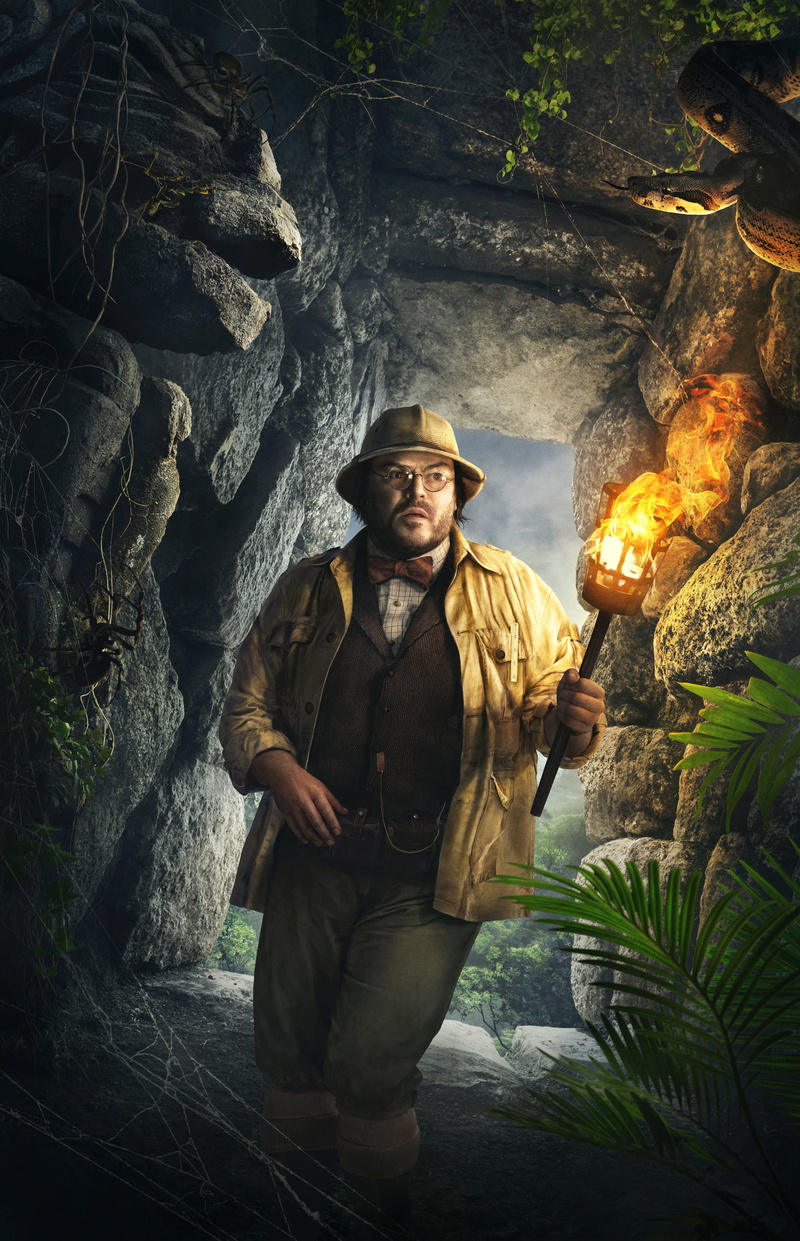 4K, Jumanji: Welcome to the Jungle, 8K, Jack Black