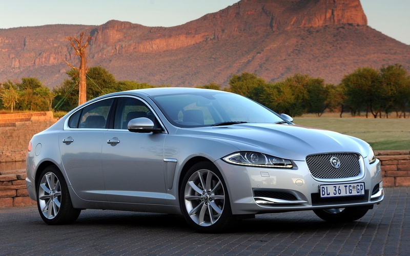 Side, sedan, View, Silver, Jaguar, 1080P, xf, Car