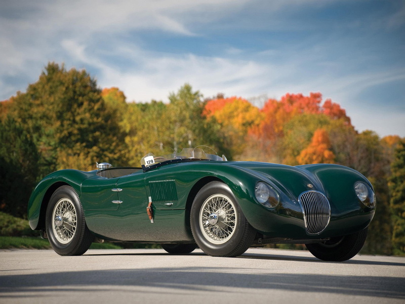 classic, jaguar, type, ctype, 1080P, c, antique, cars, c-type